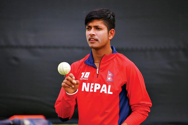 ICC World Cricket League Division-II , Sandeep Lamichhane